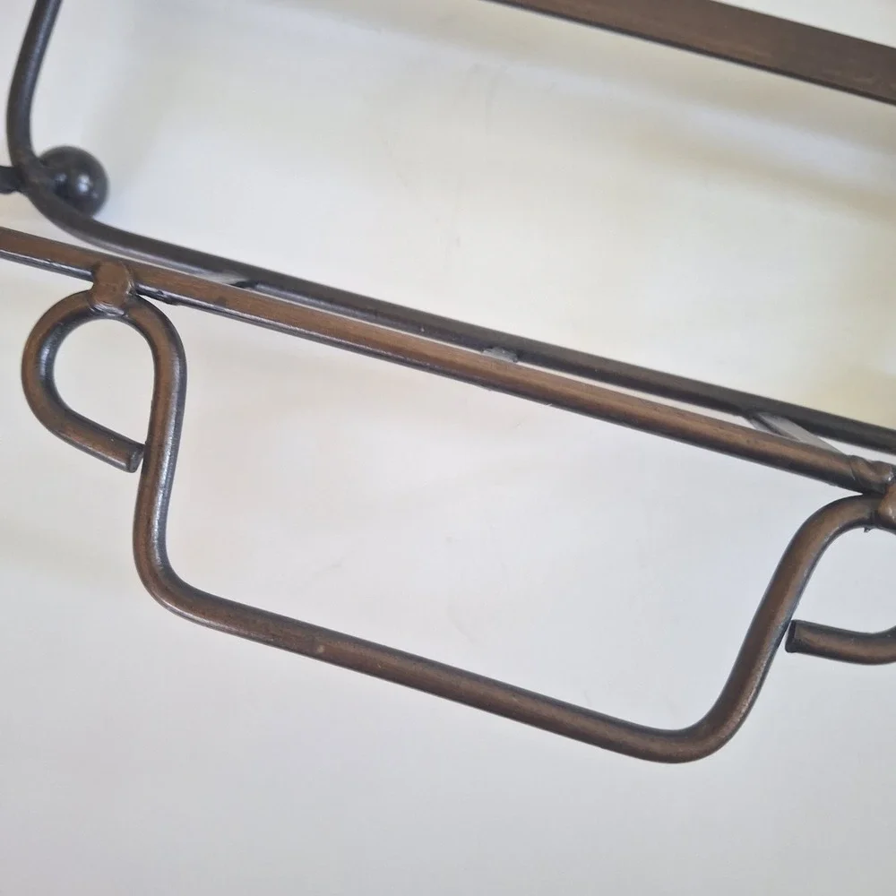 Casafina Bronze Metal Casserole Dish Tray Holder Carrier 12